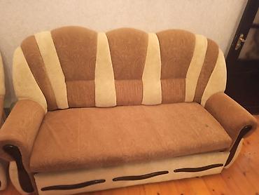 embawood divan: Qonaq otağı üçün 3 nəfərlik divan və 2 ədəd kreslodan ibarət yumşaq — 1