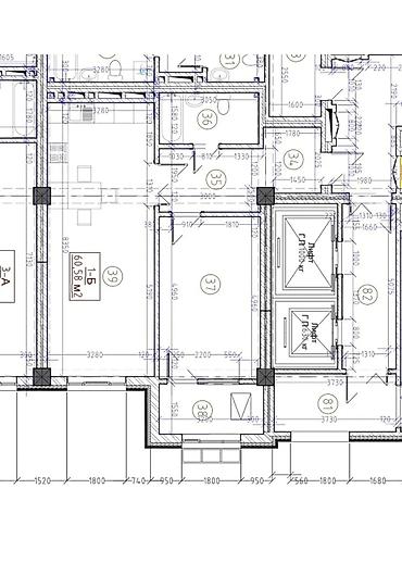 Продажа квартир: 2 комнаты, 60 м², Асанбай мкр Элитка, 7 этаж, ПСО (под самоотделку) — 9