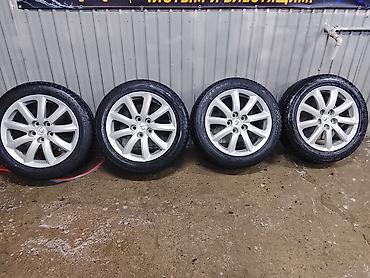 Колеса в сборе 235 / 50 / R 18, Зима, Б/у, Комплект, Легковые, Литые, отверстий - 5 at lalafo.kg Колеса в сборе 235 / 50 / R 18, Зима, Б/у, Комплект, Легковые, Литые, отверстий - 5