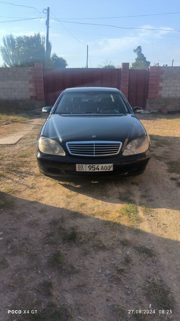 mersedes s: Mercedes-Benz S 320: 2001 г., 3.2 л, Автомат, Бензин, Седан