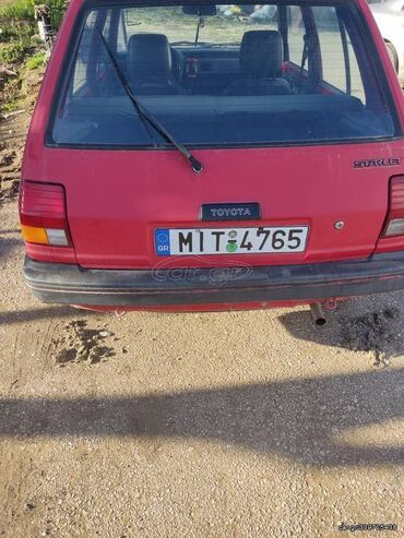 Οχήματα: Toyota Starlet: 1 l. | 1989 έ. Χάτσμπακ