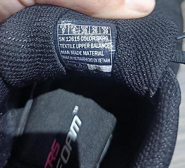 nike 210: Skechers patike – model SN 12615, boja BKRQ (crna sa zlatno‑bronzanom — 4