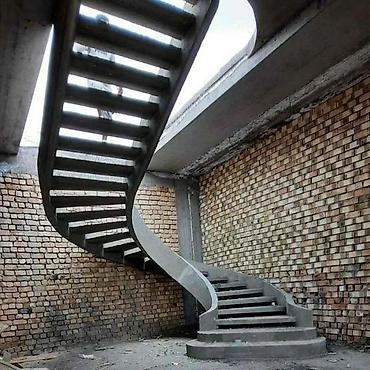 Бетонные лестницы: Изготовление бетонные лесницы сложные ( хи теч ) и лесницы апшифка — 3