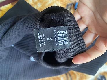 pull and: Світшот Black Squad, размер S, фасон Relaxed Fit. - Цвет: чёрный. - — 3