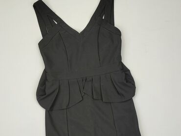 sukienki czarna na ramiączkach: Sukienka, S, Amisu, stan - Bardzo dobry