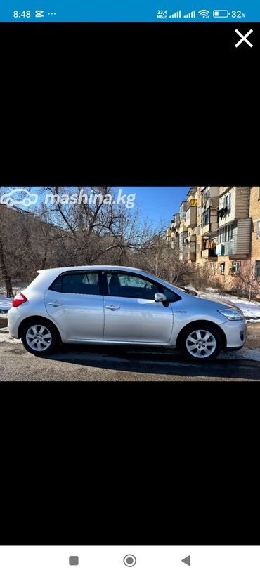 Toyota: Toyota Auris: 2011 г., 1.8 л, Вариатор, Гибрид, Хэтчбэк