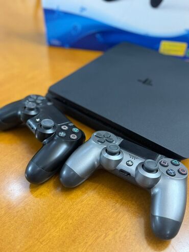 PS4 (Sony PlayStation 4): Продаю PS4 Slim 500 ГБ в идеальном состоянии! ✅ Комплектация