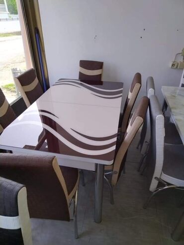 sto i stolice za kuhinju: Iverica, Do 6 mesta, Novo