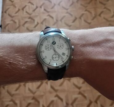 фирменные наручные часы: Часы BMW Quartz Chrono, оригинал. Прошу 15.000 сом, б/у
