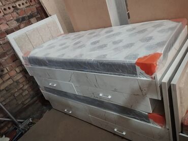 Односпальные кровати: Односпальная кровать, Новый, С матрасом, длина - 200 см — 11