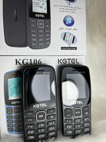 mobil nomrelerin satisi: KGTEl 105 modeli Kamerasiz telefondu 2 nömreli Resmi qeydiyatlı