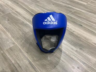 шлем для лыж: Подростковый,детский Шлем Adidas синего цвета для защиты головы во