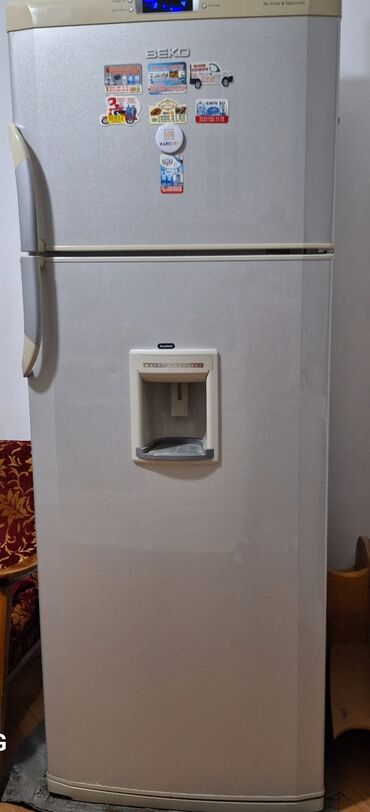 Техника для кухни: Б/у Холодильник Beko, No frost, Двухкамерный, цвет - Серебристый