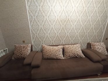 куплю угловой диван бу: İşlənmiş, Künc divan, 2 kreslo, Bazasız, Açılmayan