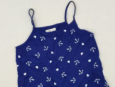 brązowa bluzka z krótkim rękawem: Blouse, Fox&Bunny, 7 years, 116-122 cm, condition - Perfect