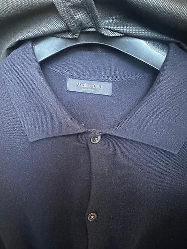 Kişi geyimləri: Polo köynək, Massimo Dutti, M, rəng - Göy — 2