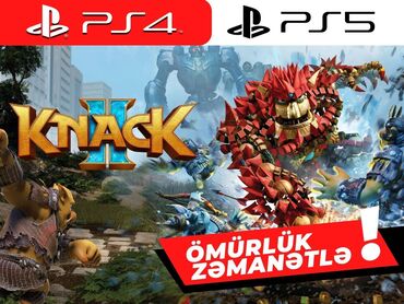 ps plus kartı: Knack 2 oyunu dillər: rus, i̇ngi̇li̇s və s. ömürlük zəmanətlə🔥🔥🔥