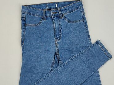 spódniczka jeansowe na guziki: Jeansy, S, stan - Dobry