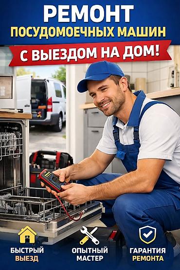 Ремонт посудомоечных машин с выездом на дом! опыт работы 10+