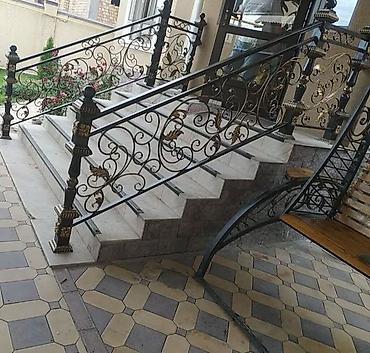 Изготовление перил: Изготовление перил Материал: Кованное железо, Наружные, Бесплатный замер — 152