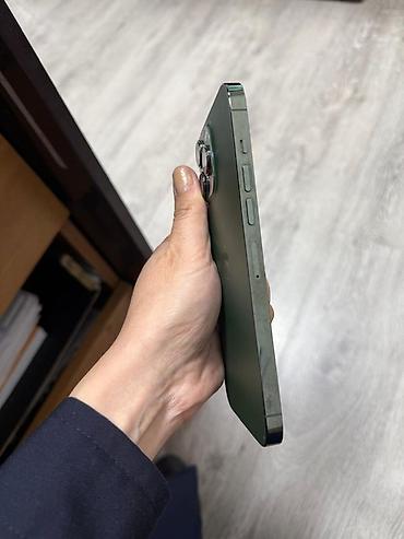 apl: IPhone 13 Pro Max, зелёный (Alpine Green) - Экран 6.7" Super Retina — 2