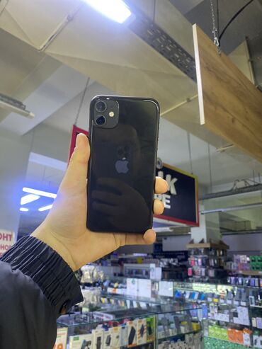 купить ми 11 т: IPhone 11, Колдонулган, 128 ГБ, Кара, Коргоочу айнек, Каптама, Кабель, 82 %