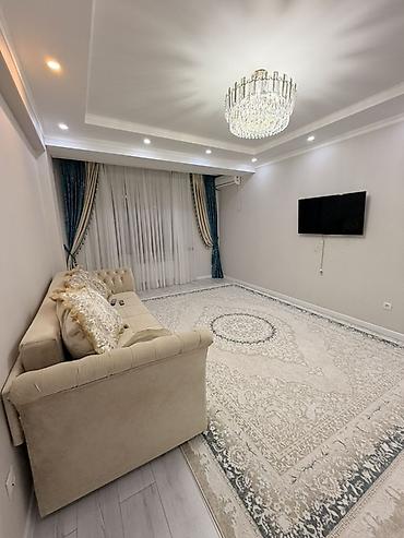 комсомол квартиры: 1 комната, 50 м², Кок-Жар мкр Элитка, 11 этаж, Свежий ремонт — 3