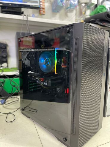 rtx 4090 ti: Компьютер, ядер - 16, ОЗУ 16 ГБ, Игровой, Б/у, AMD Ryzen 7, NVIDIA GeForce RTX 3060 TI, NVMe