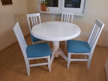 Stolovi: Ovi okrugli stolovi fi 80 fi 90 fi 100 sa i bez produzetka po 150e — 4