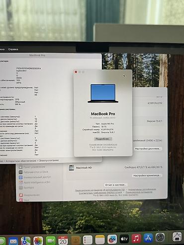 surface laptop studio 2: MacBook Pro 16 M3 pro 18/512Gb Space Black Емкость:88% ни разу не — 5
