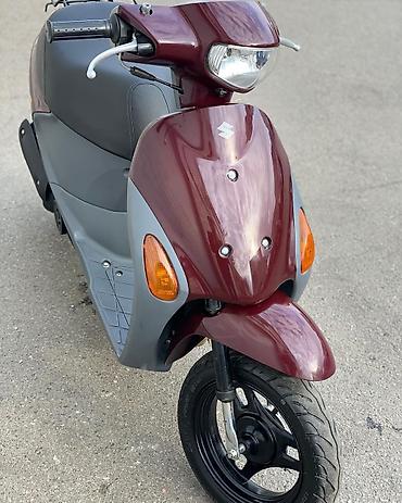 Mopedlər,skuterlər: Suzuki Let’s 4 skuter - Rəng: tünd qırmızı/gri iki rəngli kuzov - — 2