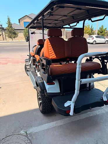 Digər nəqliyyat: 4x4 Buggy Son Model 6 Kişilik Golf Arabası Elektrikli Mini Golf — 6