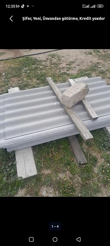 Dam örtükləri: Salam sokuntu Azbes şifer lazimdi kimdə olsa desin — 1