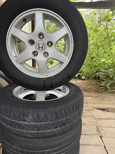 диски honda: Колеса в сборе 195 / 65 / R 15, Лето, Б/у, Комплект, Легковые, Литые, отверстий - 5 — 4