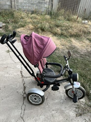 электромашины для детей купить: Детский трехколесный велосипед-коляска с ручкой для родителей, можно