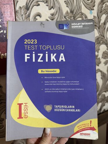 Testlər: Fizika Testlər 11-ci sinif, DİM, 1-ci hissə, 2024 il