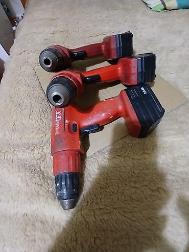 alko pro 140: Bežične bušilice/odvijači Hilti SF 121-A (3 kom) Opis: - — 2