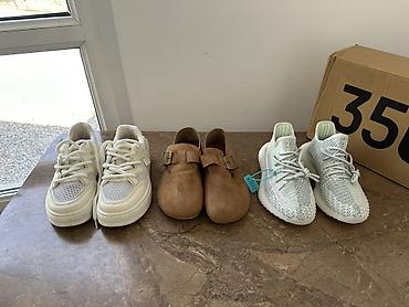 adidas campus: Кросовки Изи 350 новые за 800 сом отдам Коричневые тапули новые 500 — 1