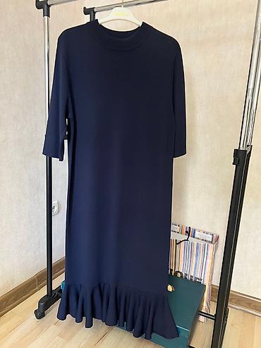 Повседневные платья: Повседневное платье, Италия, Осень-весна, Длинная модель, Хлопок, L — 17