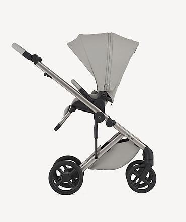 Коляски: Коляска, Anex, цвет - Серебристый, Б/у, Самовывоз — 8