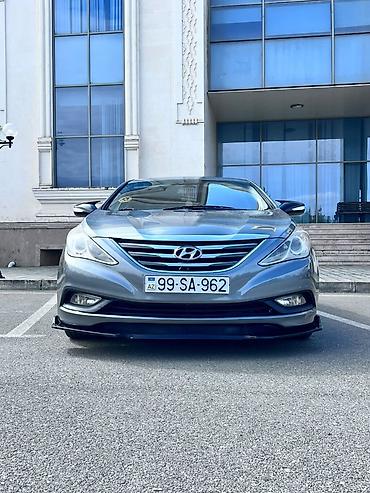 sorento arxa stop: Hyundai Sonata sedan – boz rəngli, dinamik və komfortlu şəhər/tras — 1