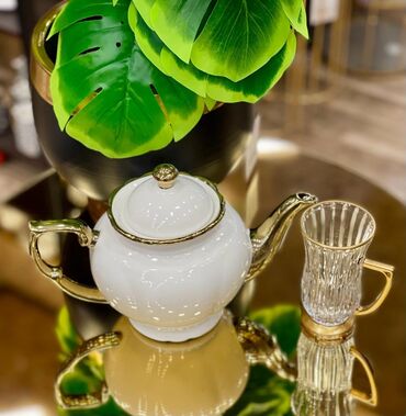 Dəm çaydanları: Yeni, rəng - Ağ, Dəm caydanı — 6