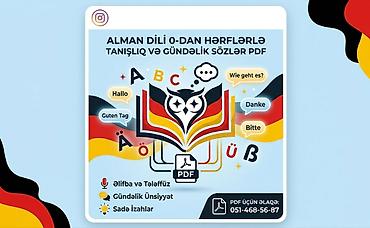 kitab almaq: Məhsul: “Yaradıcı Alman Dili” PDF kitabı Təsvir: - Alman dilinə 0-dan — 4