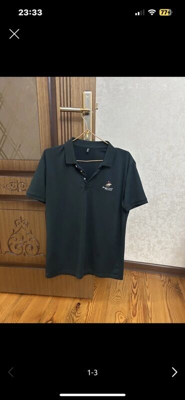 Polo köynək, Ralph Lauren, XL (EU 42), rəng - Qara