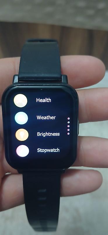 Smart saatlar: Smart saat, Smart, Sensor ekran, rəng - Qara — 9