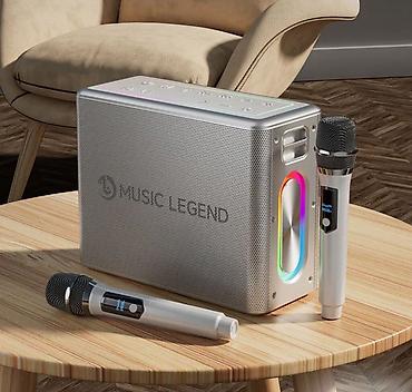 домашний караоке: Портативная колонка караоке система Music Legend V60 с двумя — 5