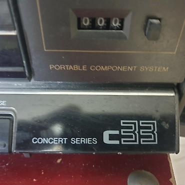 Динамики и колонки: 1 Акустика Sharp CP-310, (две колонки), высота 65 см, ширина 20 см,тип — 22