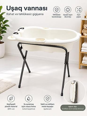 aliram bagema: 🛁 Uşaq vannası satılır — TƏCİLİ! Mothercare-dən baha qiymətə alınıb — 1