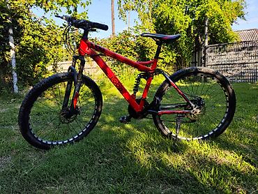uran velosiped: Tam amortizasiyalı dağ velosipedi – Toba - Çərçivə: Alüminium — 1