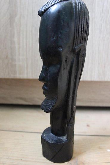 Figure: STARA DRVENA AFRIČKA FIGURA MUŠKARCA, RARITET, RUČNI RAD | Стара — 7